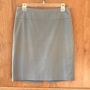 Banana Republic, size 4, gray, pencil skirt, stretch